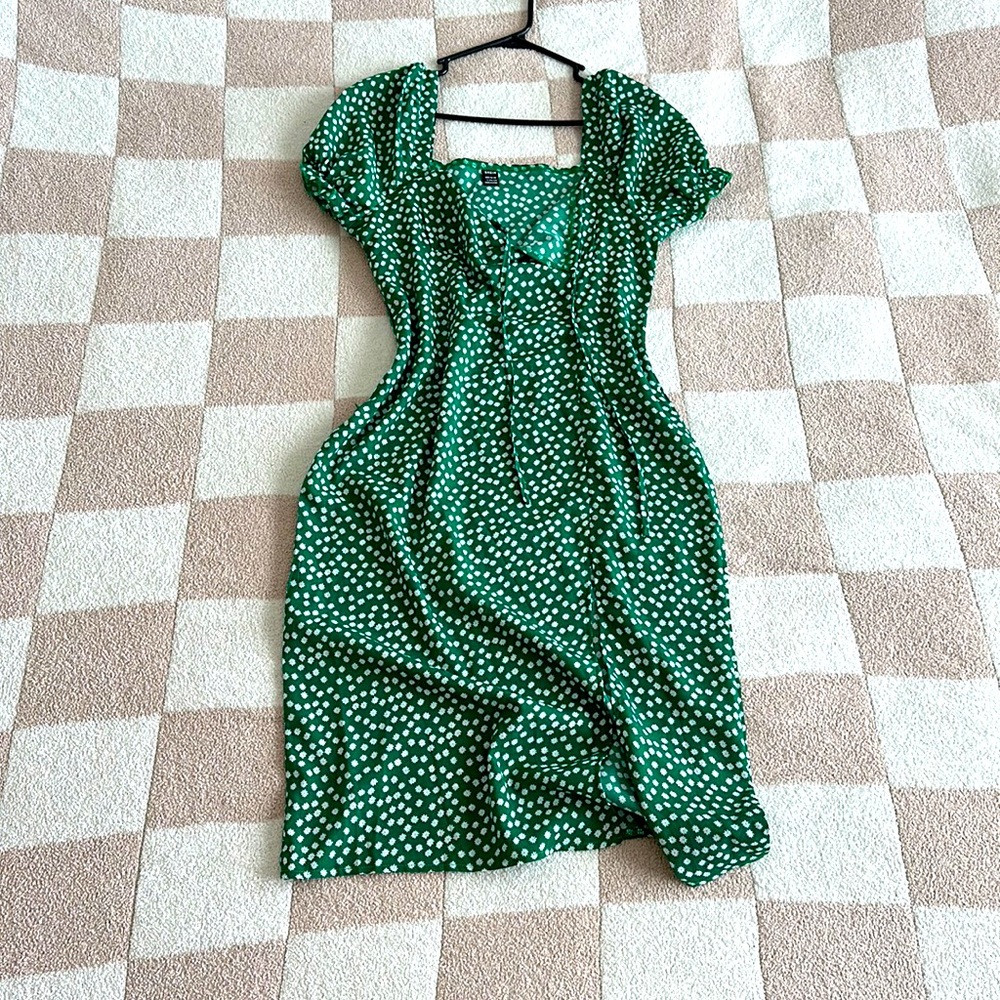 Green dress